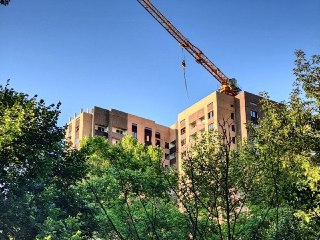 Завершение строительства нового реновационного дома в районе
