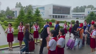 400 Школьников Из России Отправились В Летний Лагерь В Северной Корее