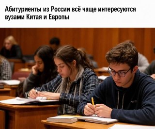 Российские абитуриенты выбирают вузы Европы и Китая: новые возможности